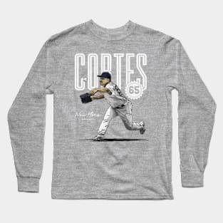 Nestor Cortes New York Y Card Long Sleeve T-Shirt